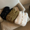 Y2k Vintage Streetwear Korean Knitwear Solid Slim Jumpers Cropped Mohair Knitted Cardigan Women V Neck Sweater Coat