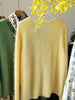 Birdtree,96.5% Sheep Wool 3.5% Cashmere Knitted Cardigan,Woman Seamless V-neck Sweater, Autumn Single Breasted Coat T59001JF