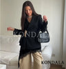 Lady Elegant Sashes-Buckle Blazer Spring Commute Blazer Women High Street Dinner Dating Blazer