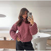 Women Sequined Fluffy Knit Cardigan Zip Up Stand Collar Loose Long Sleeve Sweater Jacket Autumn Party Casual Outerwear