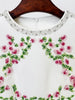 High Street Designer Party Vestido Women's Long Sleeve Beaded Maxi Long Dress