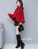 Women's Woolen Shaw Coat Autumn Winter Korean Version Short Ladies Jacket Temperament Elegant Femme Woolen Outerwear