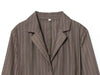 Women Elegant Striped Blazer Suit Slim Button Blazer or Wide-leg Pants Spring Fall Mujer Commute Pants Set