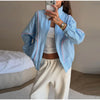 Furry Trim Cropped Denim Jacket Single Breasted Long‑Sleeve Winter Women Warm Outerwear Versatile Lady Casual Jean Coat