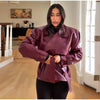 Street Women's Lace Up Leather Jacket Loose Solid Lapel Long Sleeve Belt Jackets Female Spring Lady Vintage Outwears