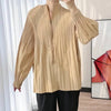 Autumn Chic Half-Zipper Pullover Jacket For Women Simple Casual Top Versatile Windproof Comfortable Loose Cloth