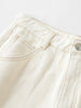 Straight High Waist Jeans for Women Winter Solid Simple All-match Long and Short Versatile Pants Korean Style