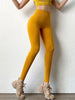 High Waist Solid Leggings Women Seamless Slim Tights Fitness Yoga Elastic Leggings Push Up Butt Knit Gym Workout Pants