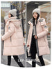 Winter Jacket Women Parka Hooded Thick Warm Long Down Cotton Coat Parkas Female Casual Outwear Overcoat Ladies