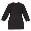 Autumn Color Patchwork Mini Dress Women Turn Down Collar Long Sleeve Slim Bodycon Streetwear Office Lady Outfits