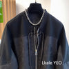 Ladies Short Jacket Spring Autumn Round Neck Lady Baseball Outerwear Versatile Loose Korean Version Women's Coat