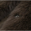 Women Solid Faux Fur Coat Elegant Lapel Collar Long Flare Sleeve Loose Jackets Winter Warm Female Chic High Street Outerwear