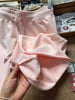 Light Pink Drawstring Sweatpant Woman Spring Raw Hem Low Waist Straight Long Pants Casual All-match Cotton Sport Trousers