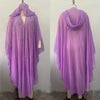 Muslim Kaftan Abaya Dress Hijab Dress Kimono Women Dubai Chiffon Hooded Dress Islamic Clothing Abaya Dubai Outfits