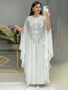 Abayas For Women Dubai Chiffon Boubou Muslim Dress Caftan Marocain Wedding Party Occasions Djellaba Femme