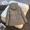 Hooded Parkas Women's Winter Cotton-padded Jackets Mid-length Overcoat Thicken Warm Casual Parkas Streetwear