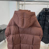 пуховик женский зимний Warm Winter Women Coat Long Jacket Korea Oversized Loose Hooded Coats Female Casual Long Overcoat 다운패딩