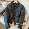 Autumn and Winter Women's Elegant Cotton Clothes with Small Fragrance Design Thickened Warm Parker Coat