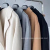 Autumn Women Drouble Breasted Woolen Coat Loose Style Women Winter Clothes Long Coats Tops