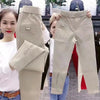 Loose 5XL Embroidered letter Women Pants Spring Autumn Casual Pants Women's Versatile Straight Harun Pants