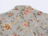 Women Glitter Sequins Blazer Long Sleeve Vintage Print Stand Collar Neck Street Blazers Casual Slim Autumn