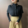 Temperament Cape Knit Two Piece Set Women V Neck Long Sleeve Pullover Sweater Stand Collar Knit Cardigan Shawl Suits