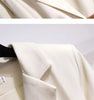 Women's Korean Blazer Patchwork Design Long Sleeve Dresses Office Lady Elegant High Waist Black Slim Pleated Midi Dress