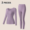 Seamless Thermal Underwear Women Sexy Ladies Autumn Winter Bottoming Shirt Trousers Female Single Layer Thermal Shaping Clothes