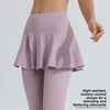 Yoga Pants Women's High Waist Tennis Skirt Fitness Speed Drying Running Pocket Sports Skirt Tight Pants