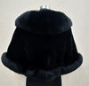 White Fur Shawl Jacket Women's Autumn Winter Faux Mink Fox Fur Dress Cheongsam Cloak Coats Thicken Warm Short Outwear