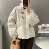 Women's Jacket Korean Version Stand Collar Short Cotton-padded Jacket Thickening Warm Parkas Winter Vintage Coat