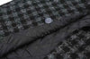 Houndstooth Faux Wool Jacket Women Korean Loose Elegant Double Breasted Suit Overcoat Winter Thick Warm Blend Outerwear