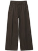 Women Pants Solid High Waist Loose Retro Cotton Wide Leg Denim Jeans Female Trousers for Woman Spring Autumn