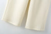 Women Solid Casual Sweatshirt Pant Suit Long Sleeve Hooded Fleece Pullover Coat Loose Straight Trousers Autumn Female Set