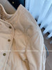 Autumn Winter Female Commuter Simple Slim Warm Cotton-Padded Jacket Women Celebrity Age-Reducing Foreign Coat