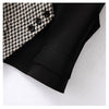 Spring And Autumn Advanced Sense Temperament Ladies Vest Jacket Korean Version Short Color Blocking Women's Vest Coat