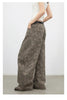 Women Jeans Loose Casual High Waist Wide Leg Denim Pants Paisley Female Trousers Spring Autumn