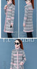Winter Lamb Wool Woolen Coat Thick Plus Velvet Warm Cotton Coat Women Long Grid Parker Overcoat Plus Size Cold Trench Coats