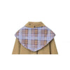 Autumn/Winter Women's Retro Plaid Double-sided Reversible Lapel Scarf Jacket Multifunctional Embroidered Coat