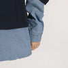 gestring Women Blazer Autumn Denim Stitched Single Breasted Ladies Black Blazer Coat Women's Long Suit Jacket
