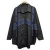 Denim Splicing Fake Two-piece Shirt Women's Jacket Autumn Loose and Thin Shirt Top
