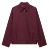 Red Skirt Set Elegant Female Sets Autumn Coats Sets for Women 2 pieces Outerwears Zipper Long Sleeve Jacket Skirt set