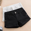 White Denim Shorts Women Low waisted Korean version Slim Elastic Skinny Buttocks Wrapped Sexy Short pants Female