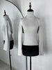 Knitwear 2 Piece-Set Female Vest Ribbed Turtleneck And Casual Patchwork Cover up Outfits Women's Knit Pullover Top