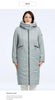 Women's Winter Jacket Plus Size Bio Down Jackets Fur Collar Hooded Quilted Cotton Coat Women Parka Female Clothing