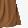Women's Vintage Maxi Shirt Dress Spring 3/4 Sleeve Lapel Neck Slit Hem Long Dresses Loose Casual Solid Robes Femme