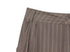 Women Elegant Striped Blazer Suit Slim Button Blazer or Wide-leg Pants Spring Fall Mujer Commute Pants Set