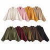 Women Green Suede Jacket Spring Long Sleeve Zipper Oversize Bomber Jackets Chic Female Street Casual Coats