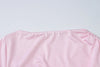 Elegant Pink Irregular Pleated Maxi Dress Women O-Neck Long Sleeve Ruched Slim Long Dress Wedding Guest Evening Party Robes