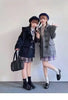 Japan Jk Wool Jackets Solid Loose Thickend Lapel Spring Jacket Korean Preppy Casual Coats Female Tops